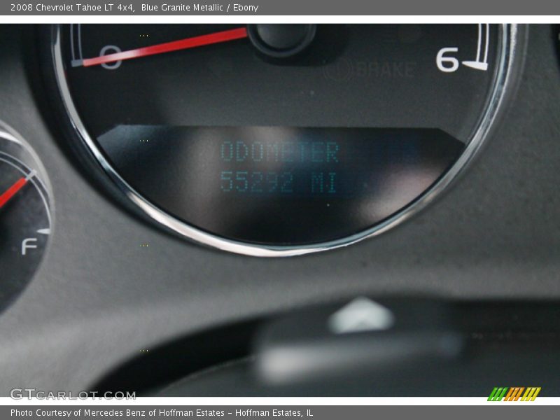 Blue Granite Metallic / Ebony 2008 Chevrolet Tahoe LT 4x4