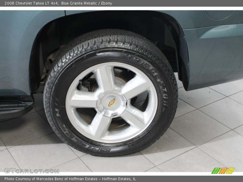 Blue Granite Metallic / Ebony 2008 Chevrolet Tahoe LT 4x4