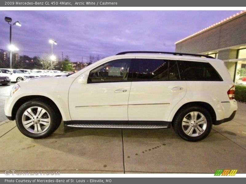 Arctic White / Cashmere 2009 Mercedes-Benz GL 450 4Matic