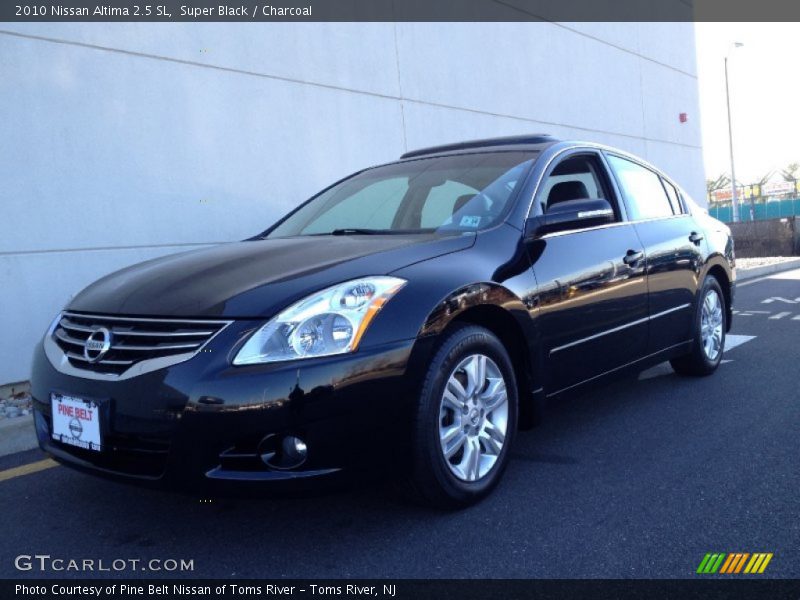 Super Black / Charcoal 2010 Nissan Altima 2.5 SL