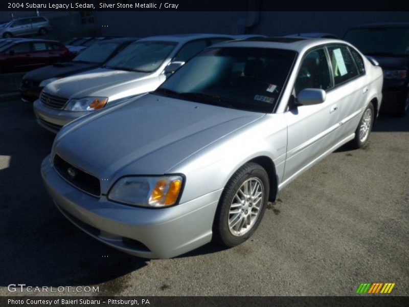 Silver Stone Metallic / Gray 2004 Subaru Legacy L Sedan