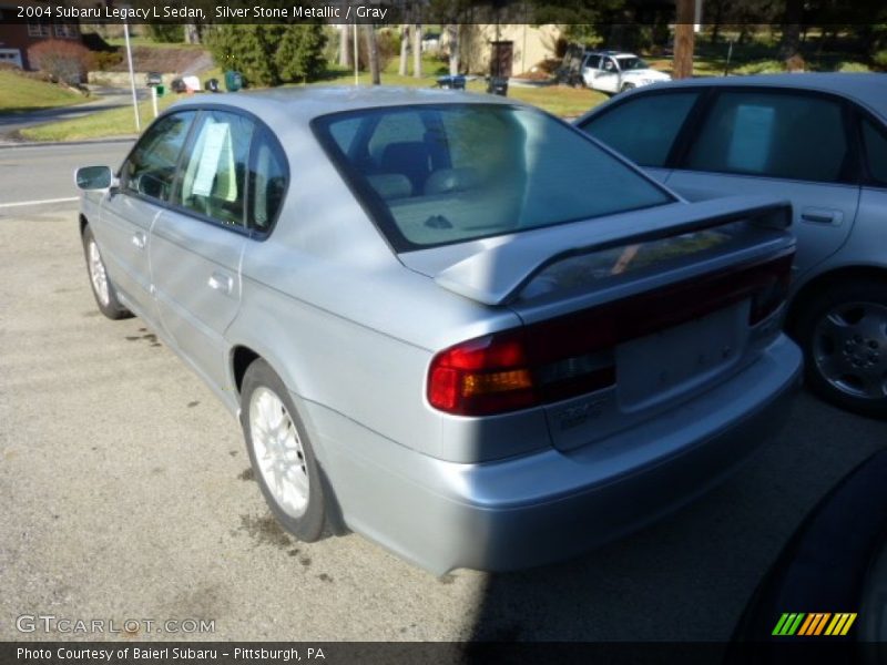 Silver Stone Metallic / Gray 2004 Subaru Legacy L Sedan