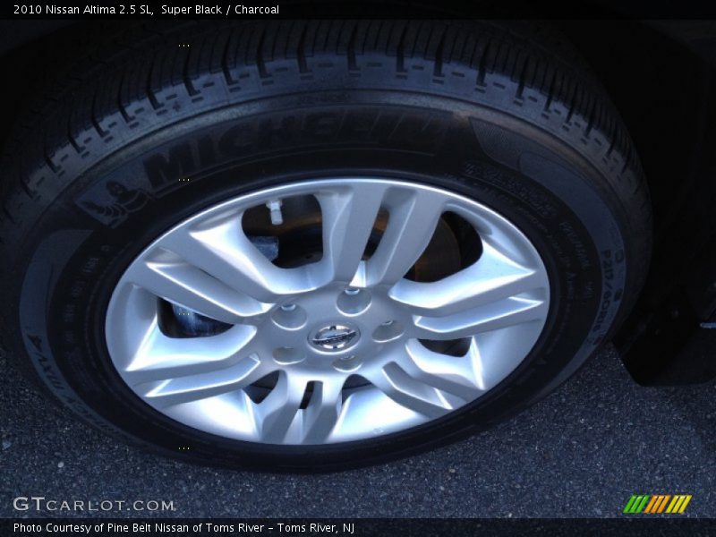 Super Black / Charcoal 2010 Nissan Altima 2.5 SL