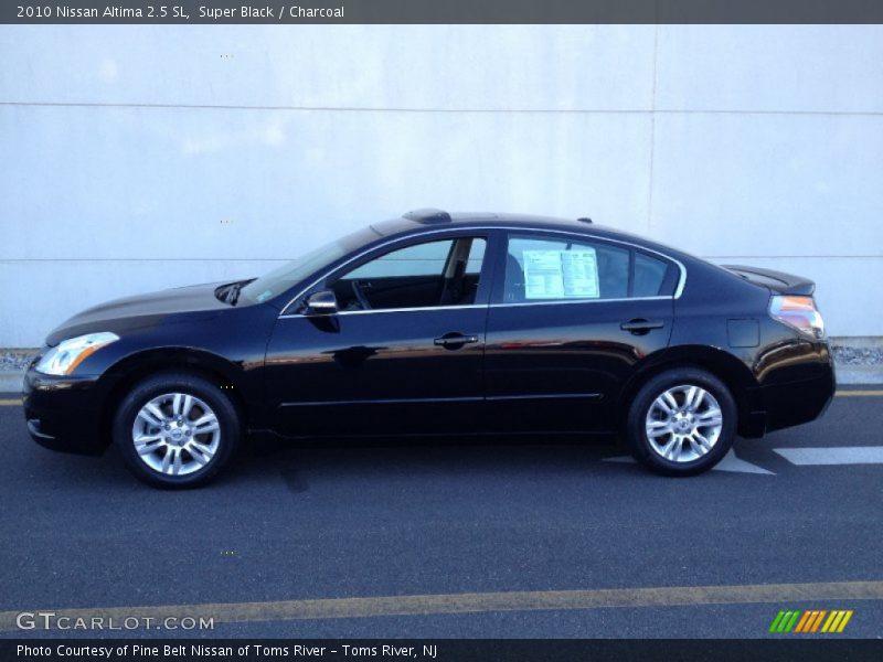 Super Black / Charcoal 2010 Nissan Altima 2.5 SL