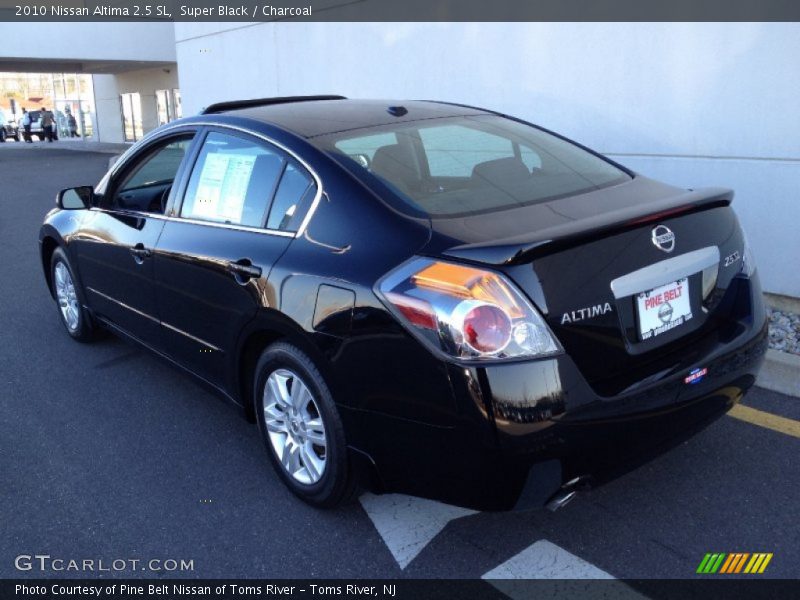 Super Black / Charcoal 2010 Nissan Altima 2.5 SL