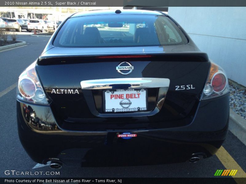 Super Black / Charcoal 2010 Nissan Altima 2.5 SL