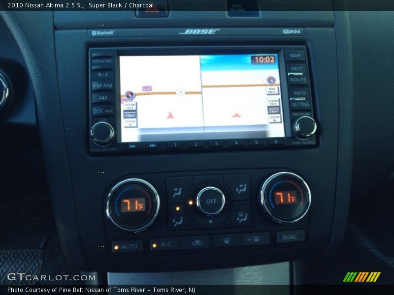 Super Black / Charcoal 2010 Nissan Altima 2.5 SL