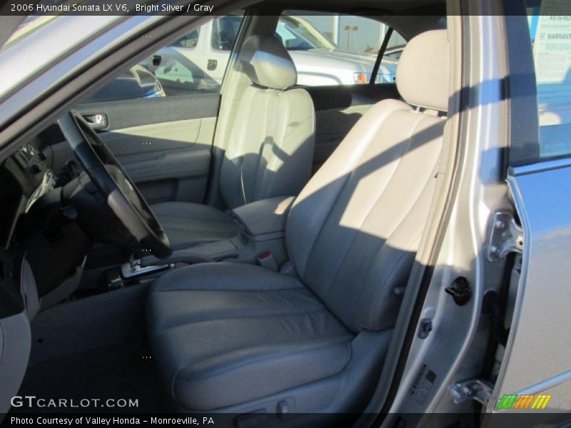 Bright Silver / Gray 2006 Hyundai Sonata LX V6