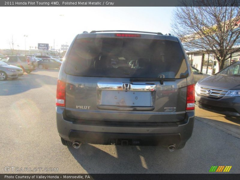 Polished Metal Metallic / Gray 2011 Honda Pilot Touring 4WD