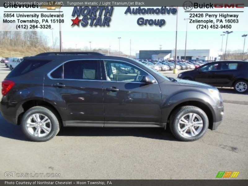 Tungsten Metallic / Light Titanium/Jet Black 2013 Chevrolet Equinox LT AWD