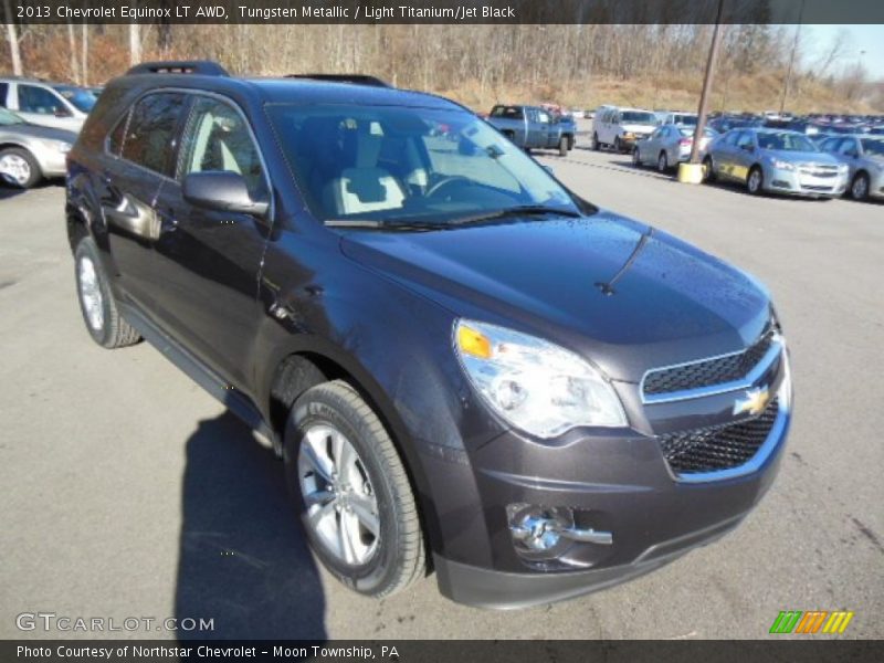 Tungsten Metallic / Light Titanium/Jet Black 2013 Chevrolet Equinox LT AWD