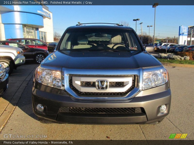 Polished Metal Metallic / Gray 2011 Honda Pilot Touring 4WD
