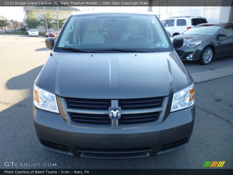 Dark Titanium Metallic / Dark Slate Gray/Light Shale 2010 Dodge Grand Caravan SE
