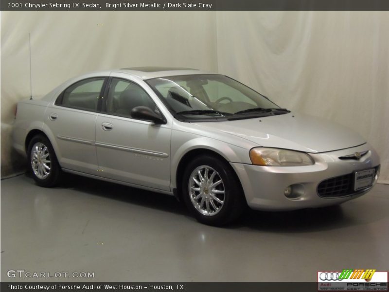 Bright Silver Metallic / Dark Slate Gray 2001 Chrysler Sebring LXi Sedan