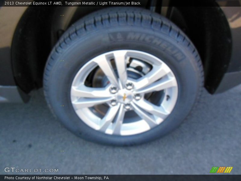 Tungsten Metallic / Light Titanium/Jet Black 2013 Chevrolet Equinox LT AWD