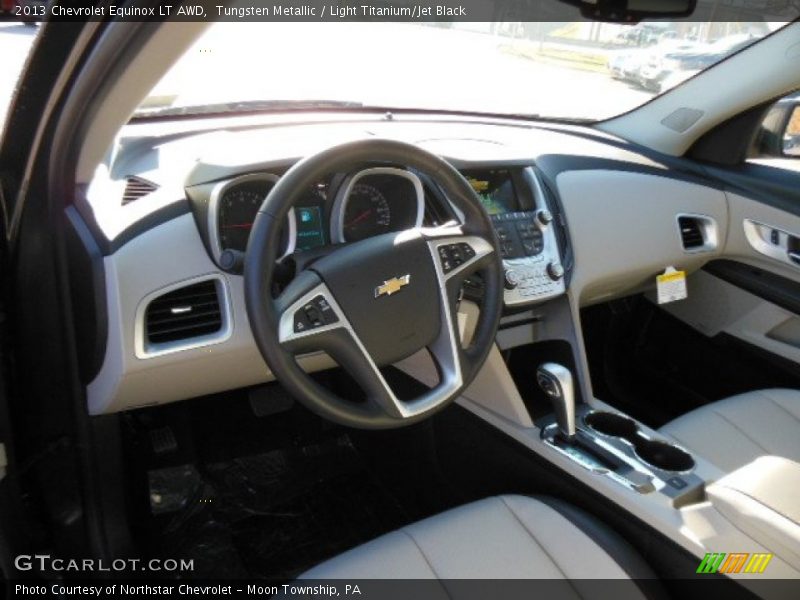 Tungsten Metallic / Light Titanium/Jet Black 2013 Chevrolet Equinox LT AWD