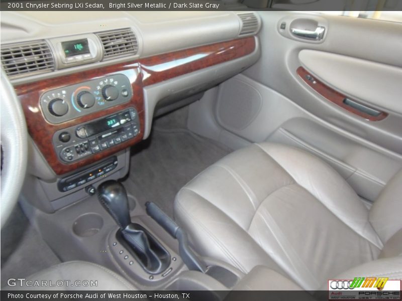 Bright Silver Metallic / Dark Slate Gray 2001 Chrysler Sebring LXi Sedan