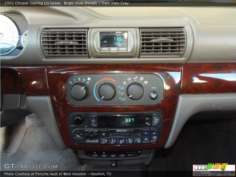 Bright Silver Metallic / Dark Slate Gray 2001 Chrysler Sebring LXi Sedan