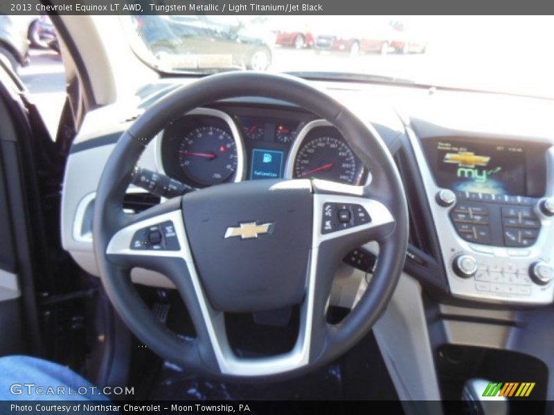 Tungsten Metallic / Light Titanium/Jet Black 2013 Chevrolet Equinox LT AWD