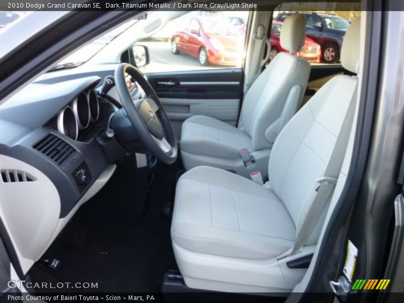 Dark Titanium Metallic / Dark Slate Gray/Light Shale 2010 Dodge Grand Caravan SE