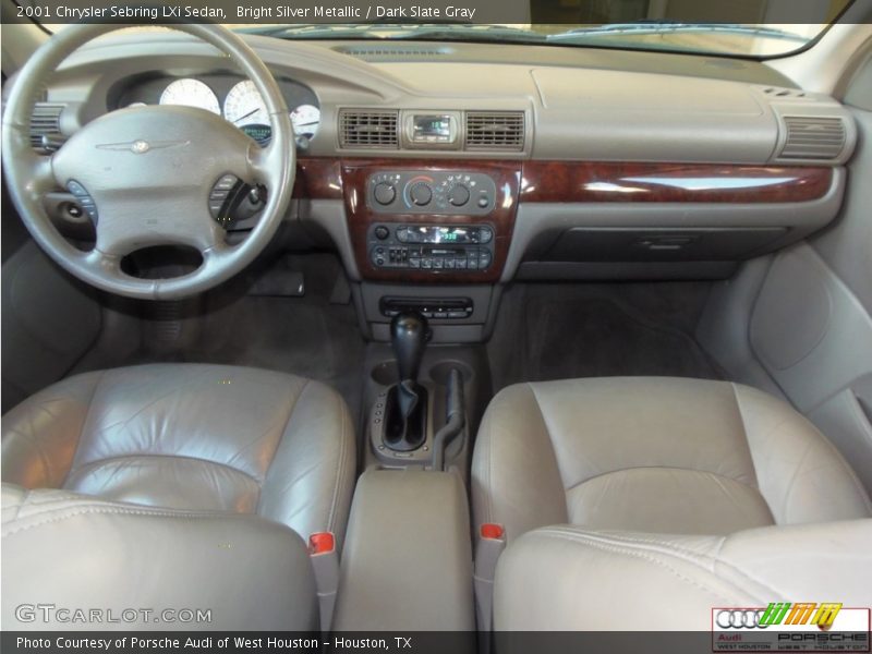 Bright Silver Metallic / Dark Slate Gray 2001 Chrysler Sebring LXi Sedan
