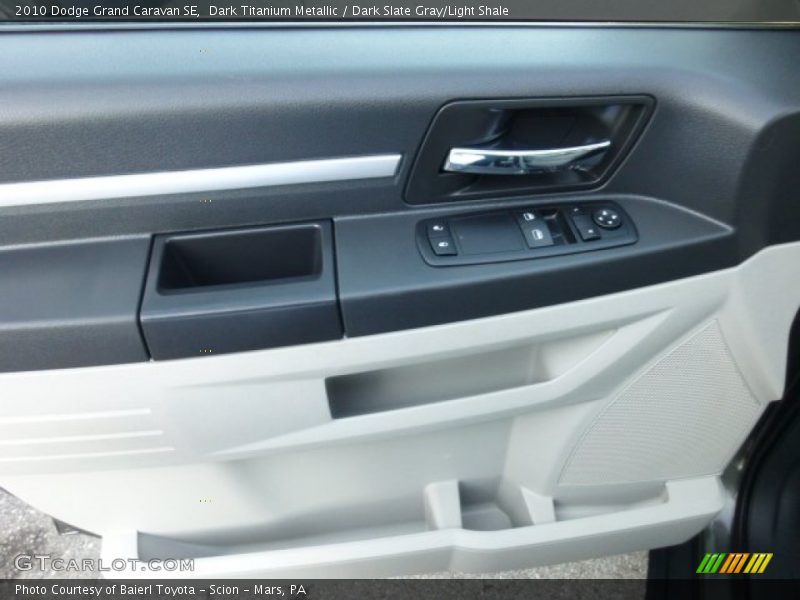Dark Titanium Metallic / Dark Slate Gray/Light Shale 2010 Dodge Grand Caravan SE