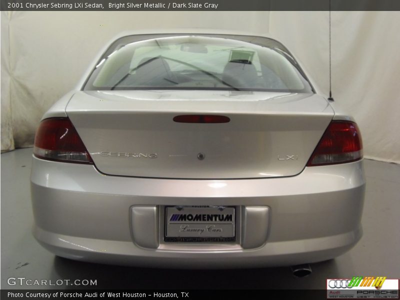Bright Silver Metallic / Dark Slate Gray 2001 Chrysler Sebring LXi Sedan