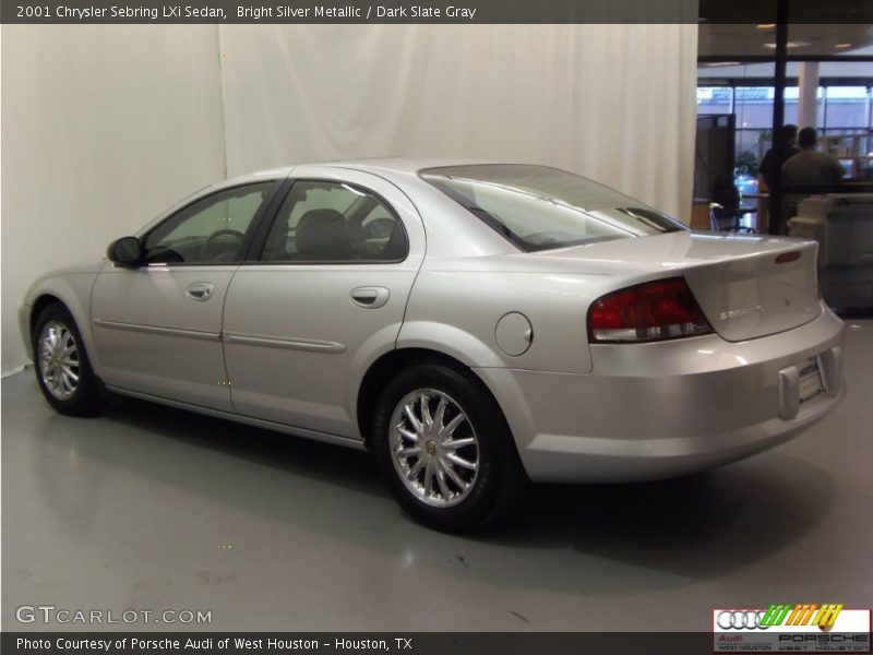 Bright Silver Metallic / Dark Slate Gray 2001 Chrysler Sebring LXi Sedan