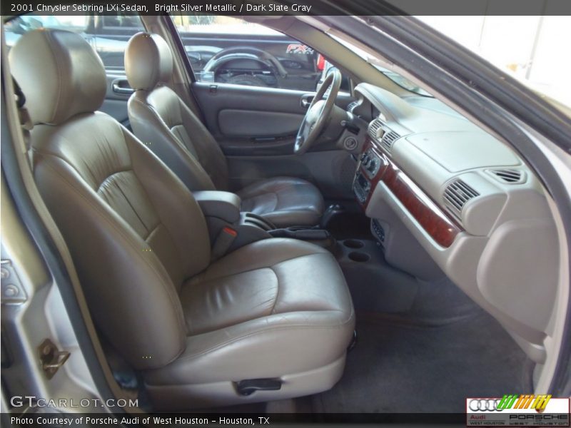 Bright Silver Metallic / Dark Slate Gray 2001 Chrysler Sebring LXi Sedan