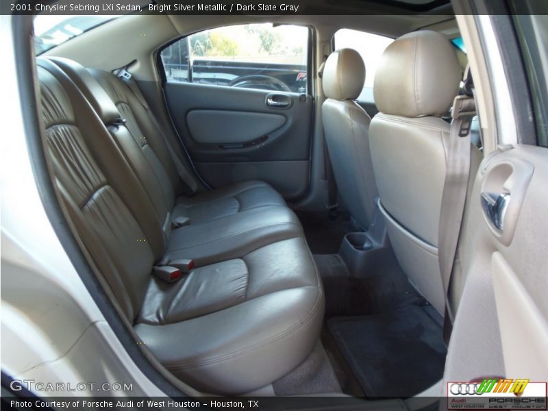 Bright Silver Metallic / Dark Slate Gray 2001 Chrysler Sebring LXi Sedan