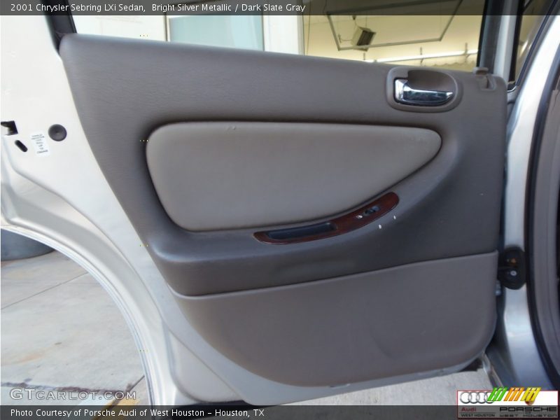 Bright Silver Metallic / Dark Slate Gray 2001 Chrysler Sebring LXi Sedan