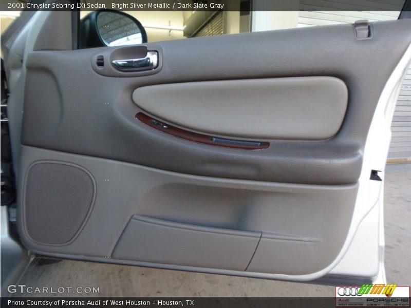 Bright Silver Metallic / Dark Slate Gray 2001 Chrysler Sebring LXi Sedan