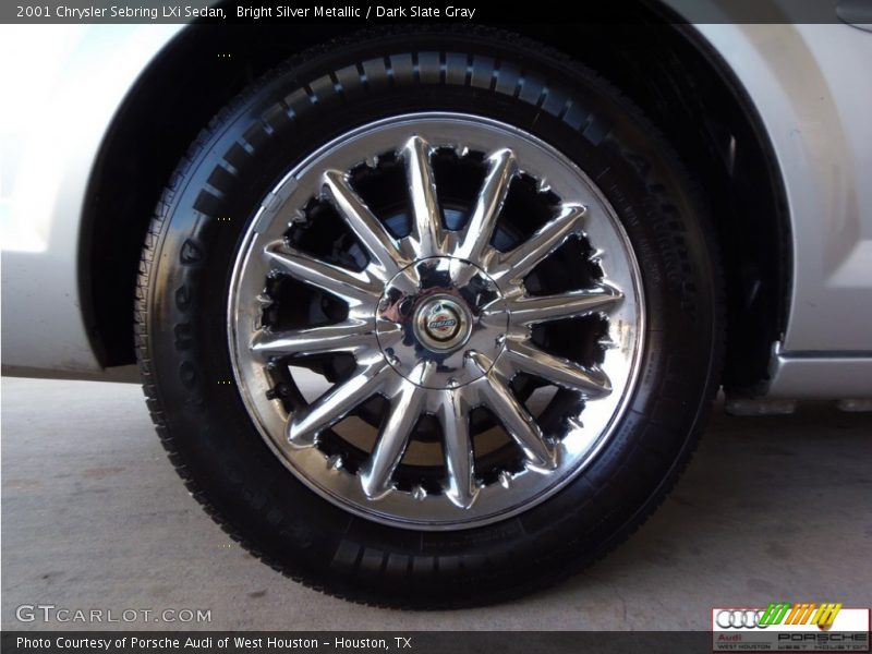 Bright Silver Metallic / Dark Slate Gray 2001 Chrysler Sebring LXi Sedan