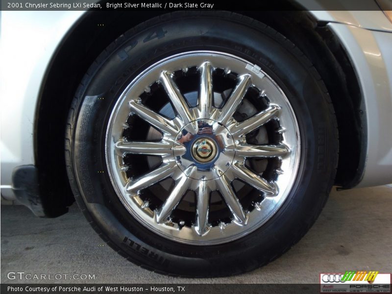 Bright Silver Metallic / Dark Slate Gray 2001 Chrysler Sebring LXi Sedan
