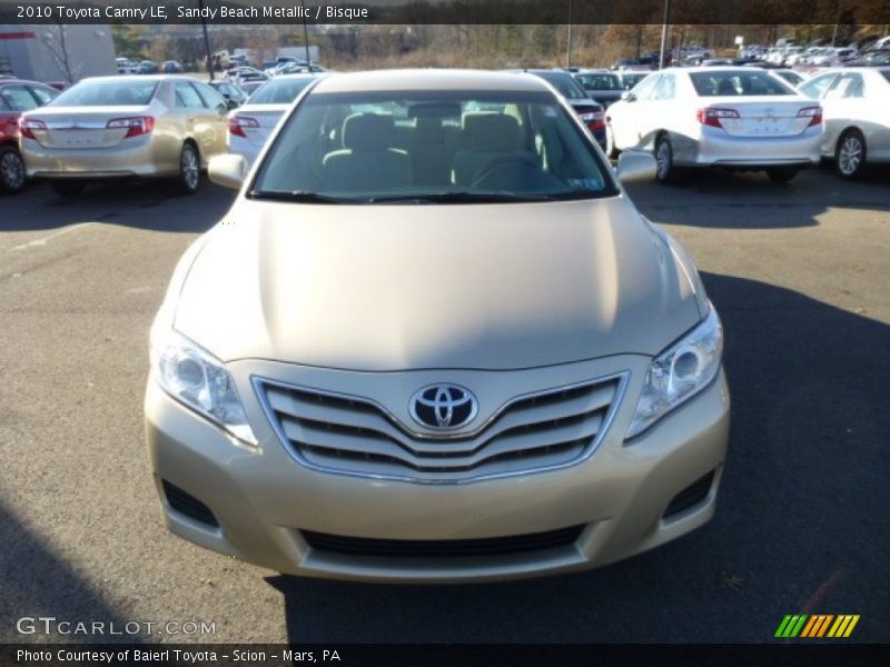 Sandy Beach Metallic / Bisque 2010 Toyota Camry LE