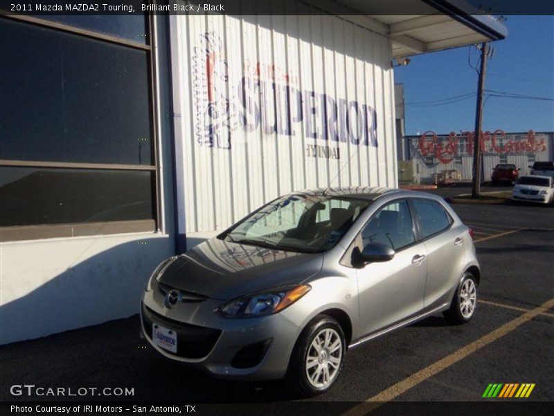 Brilliant Black / Black 2011 Mazda MAZDA2 Touring