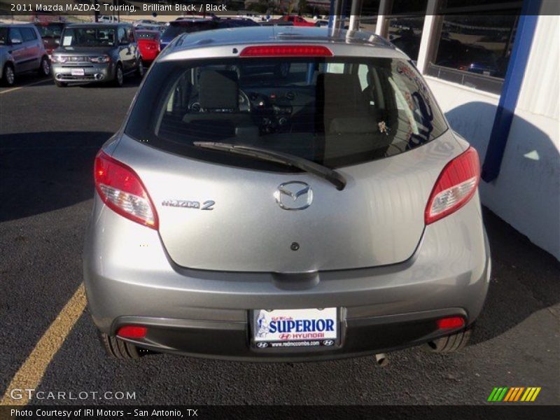 Brilliant Black / Black 2011 Mazda MAZDA2 Touring