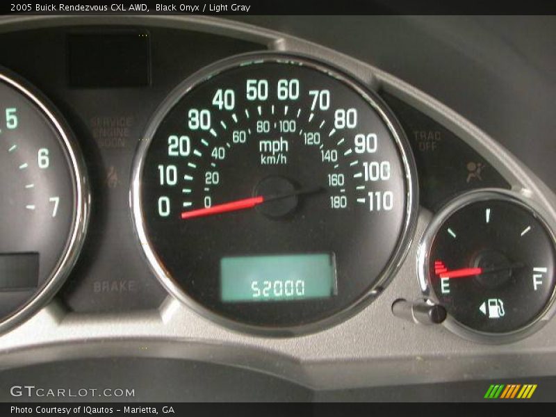 Black Onyx / Light Gray 2005 Buick Rendezvous CXL AWD
