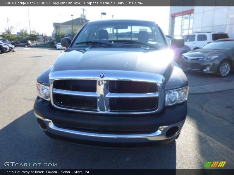 Graphite Metallic / Dark Slate Gray 2004 Dodge Ram 1500 ST Regular Cab 4x4