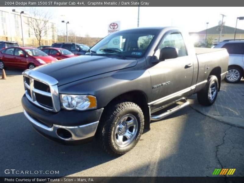 Graphite Metallic / Dark Slate Gray 2004 Dodge Ram 1500 ST Regular Cab 4x4
