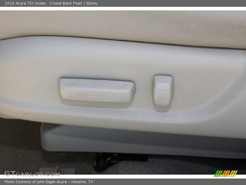 Crystal Black Pearl / Ebony 2010 Acura TSX Sedan