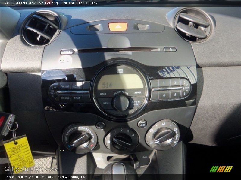 Brilliant Black / Black 2011 Mazda MAZDA2 Touring