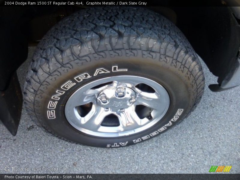 Graphite Metallic / Dark Slate Gray 2004 Dodge Ram 1500 ST Regular Cab 4x4