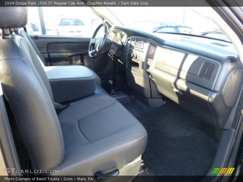 Graphite Metallic / Dark Slate Gray 2004 Dodge Ram 1500 ST Regular Cab 4x4