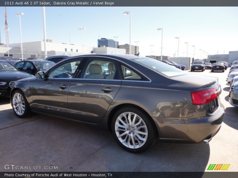 Dakota Gray Metallic / Velvet Beige 2013 Audi A6 2.0T Sedan