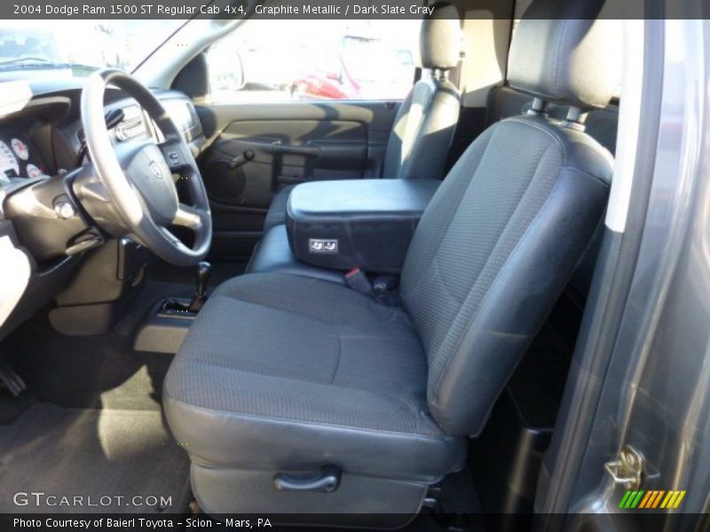 Graphite Metallic / Dark Slate Gray 2004 Dodge Ram 1500 ST Regular Cab 4x4