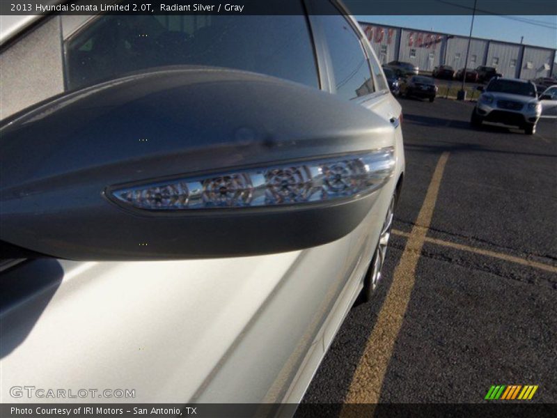 Radiant Silver / Gray 2013 Hyundai Sonata Limited 2.0T