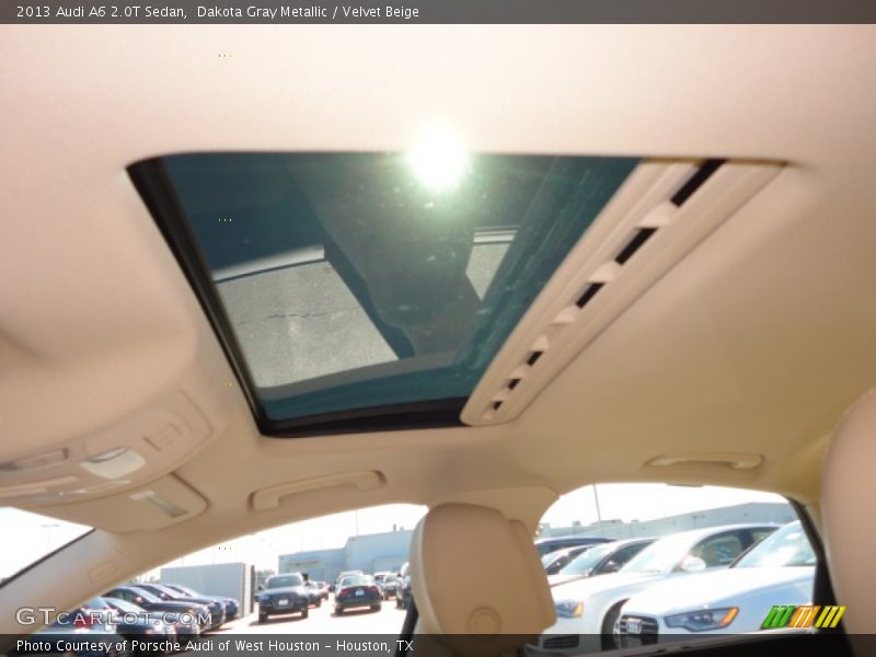 Dakota Gray Metallic / Velvet Beige 2013 Audi A6 2.0T Sedan