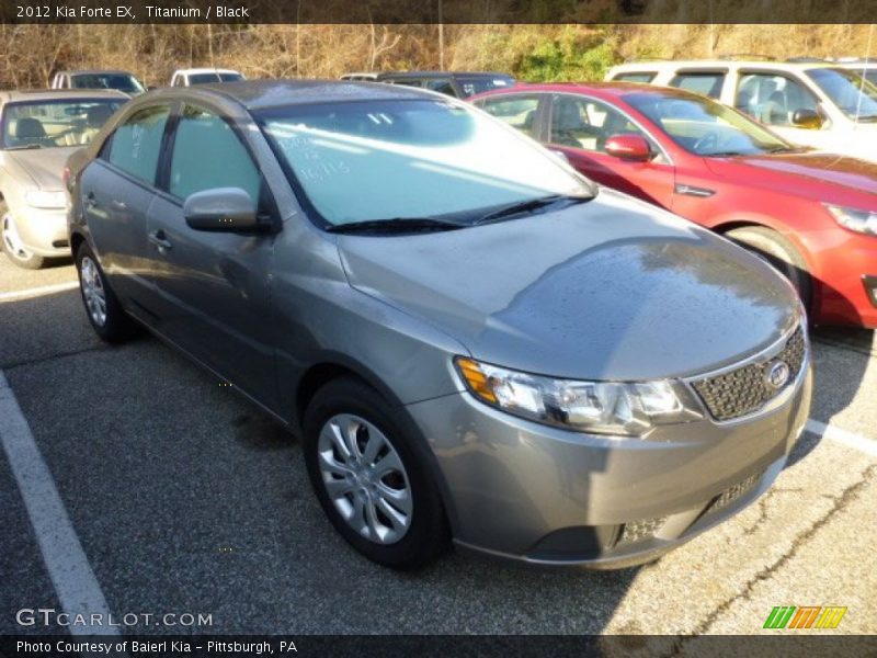 Titanium / Black 2012 Kia Forte EX