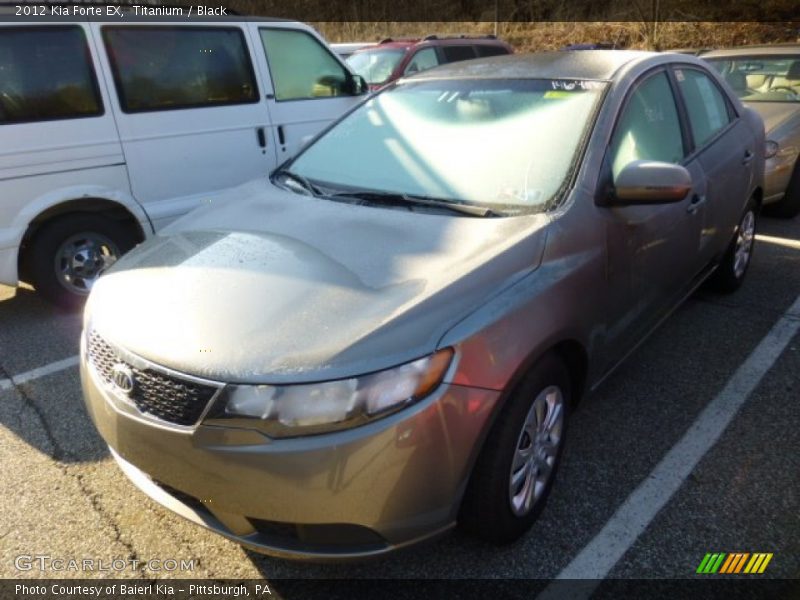 Titanium / Black 2012 Kia Forte EX
